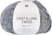Load image into Gallery viewer, Universal Rico Fashion Cotton Light & Long Tweed DK