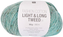 Load image into Gallery viewer, Universal Rico Fashion Cotton Light & Long Tweed DK